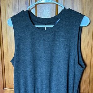 Sleeveless Ruched Dress - Size L - Like New